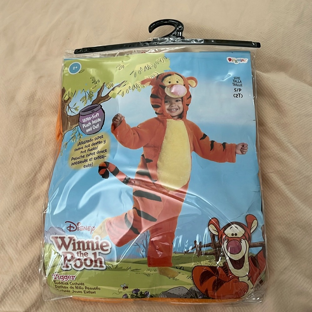 Toddler Tigger costume